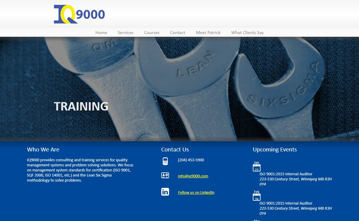 IQ9000 - Providing Solutions for your Business "Pain"