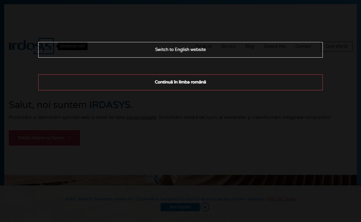 IRDASYS | Prima pagină