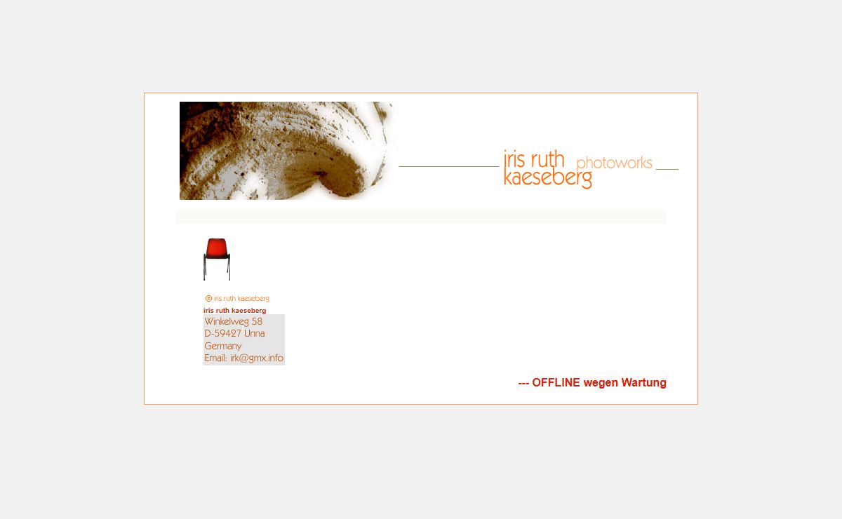 Iris Ruth Kaeseberg - photography - Fotografie - PHOTOWORKS ARTWORKS