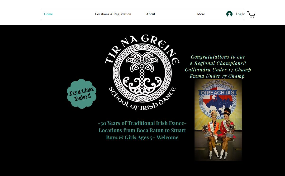 Irish Dance Florida, Tir Na Greine School of Irish Dance