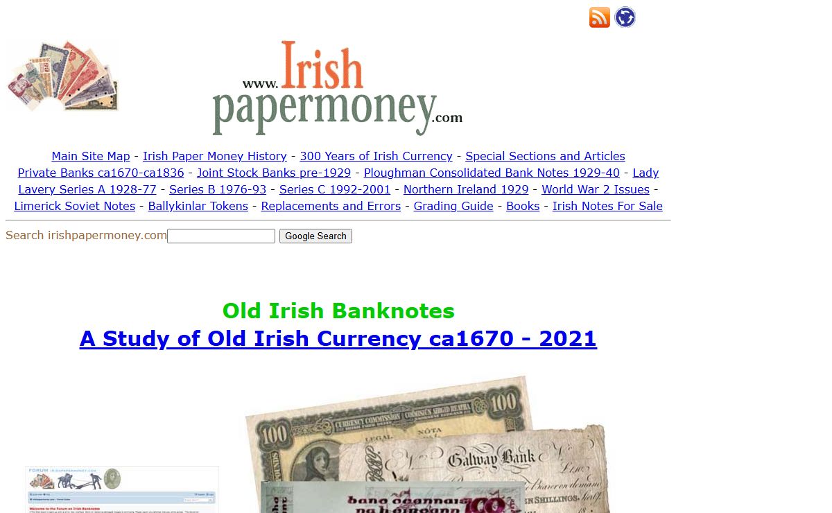 Irish Paper Money, Lavery, Ploughman notes, Irish Punts