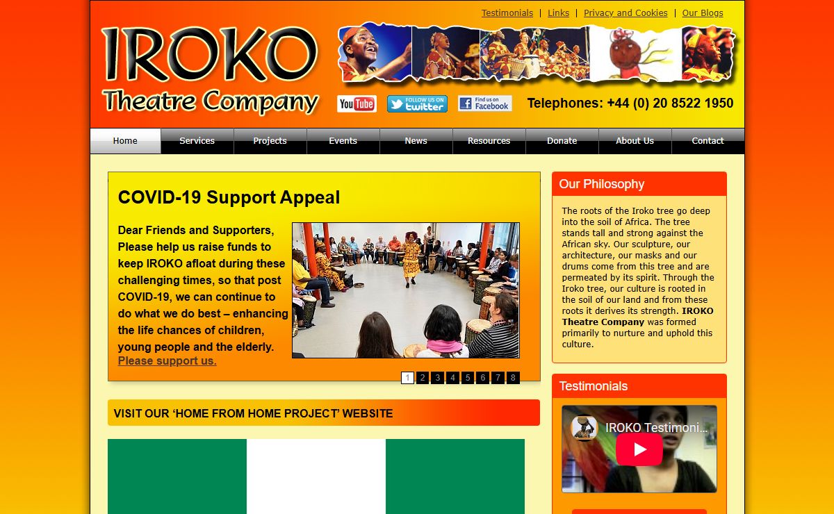 Traditional African Theatre, Storytelling, Drama, Music and Dance | IROKO Theatre Company