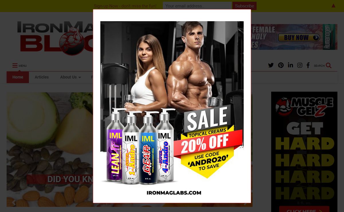 IronMag Bodybuilding & Fitness Blog