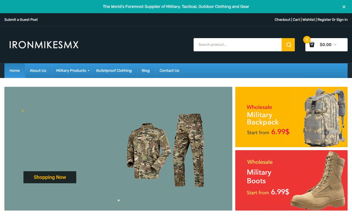 Wholesale Military and Tactical Gears - The Military Exchange