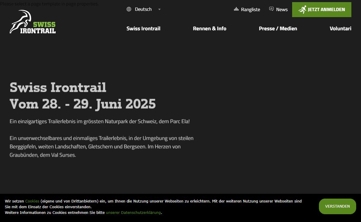 Swiss Irontrail 28. - 29. Juni 2025