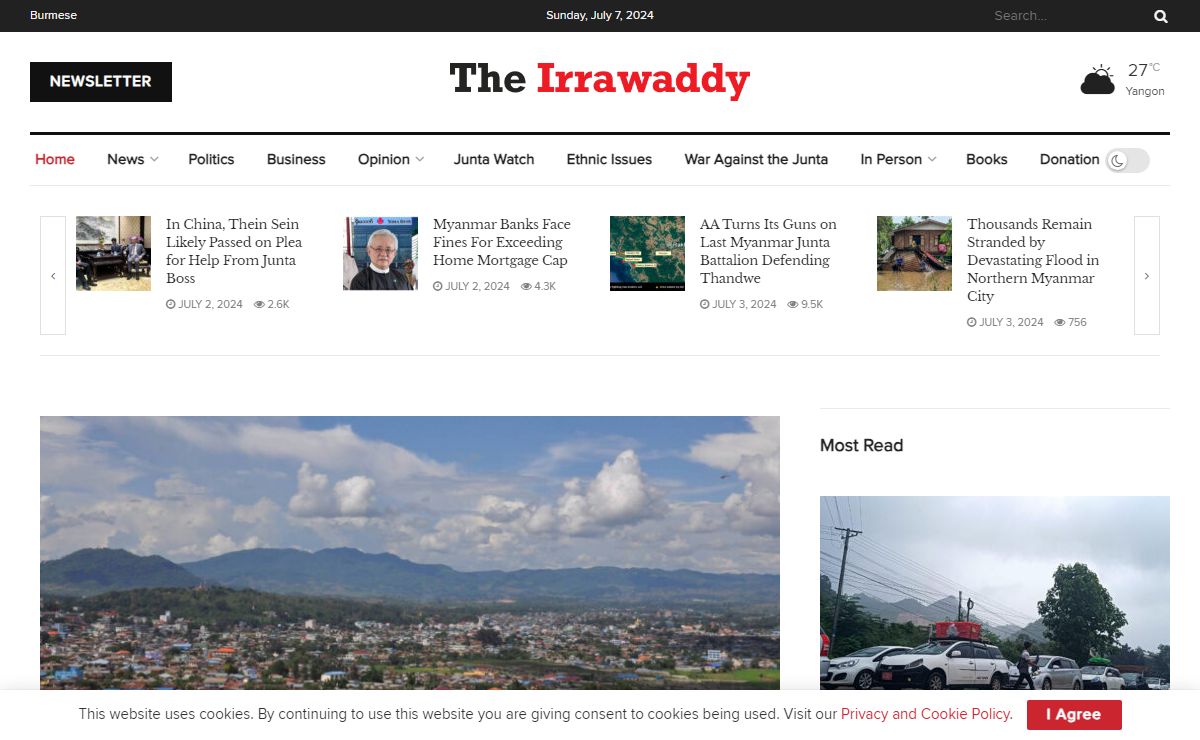 The Irrawaddy - Covering Burma and Southeast Asia