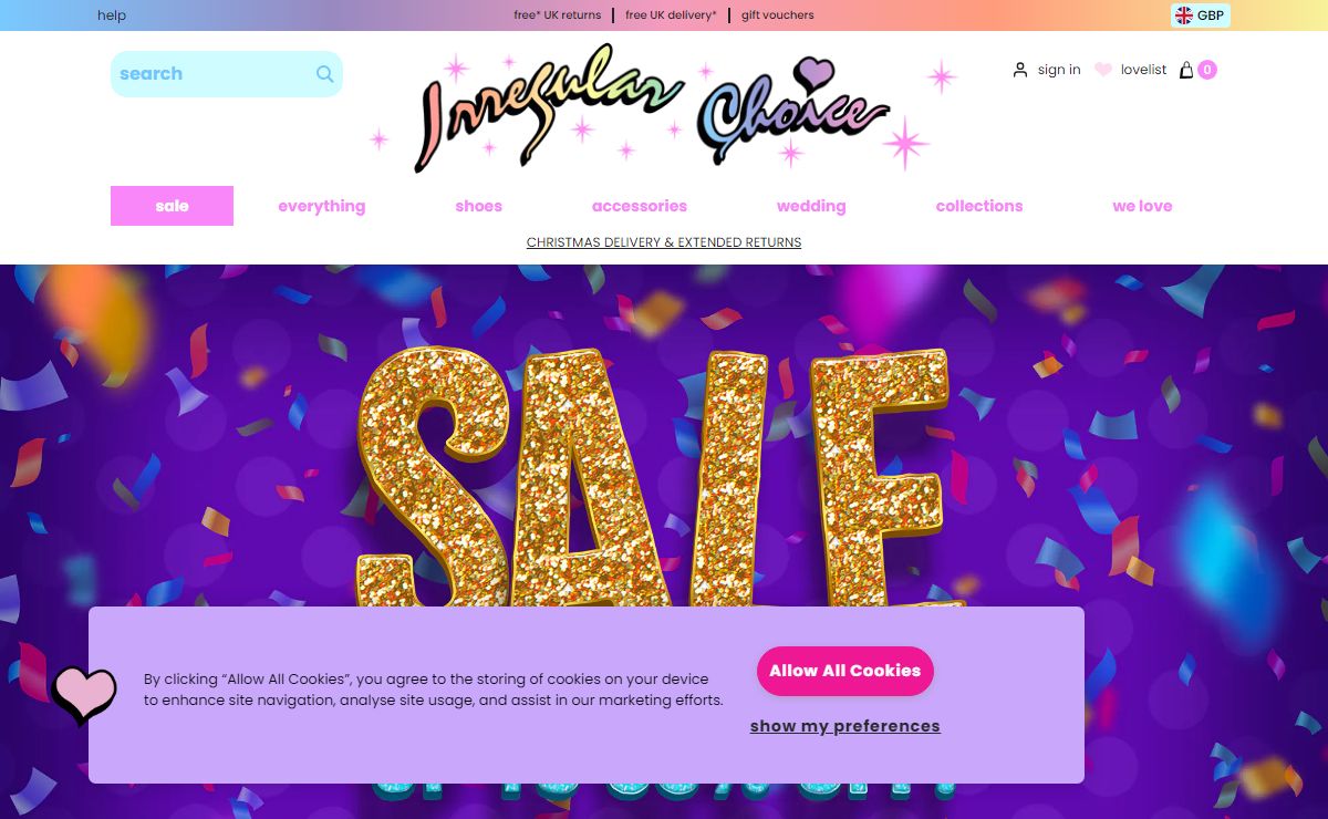 Irregular Choice - Original Footwear to Stand Out From the Crowd