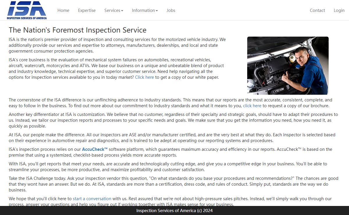 Inspection Services of America