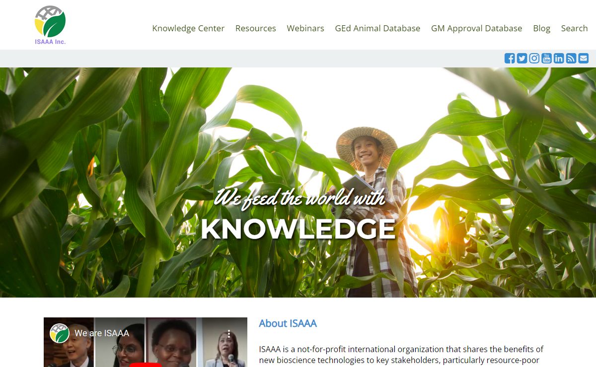 International Service for the Acquisition of Agri-biotech Applications - ISAAA.org