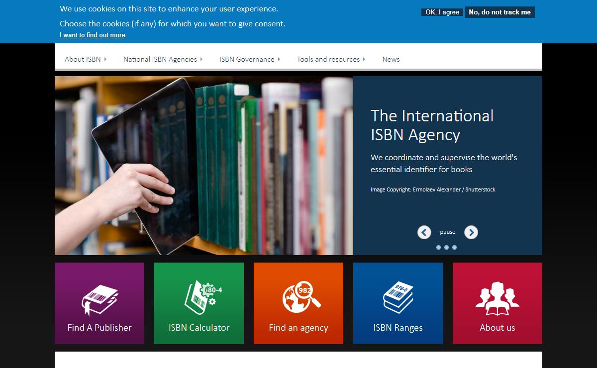 The International ISBN Agency | International ISBN Agency