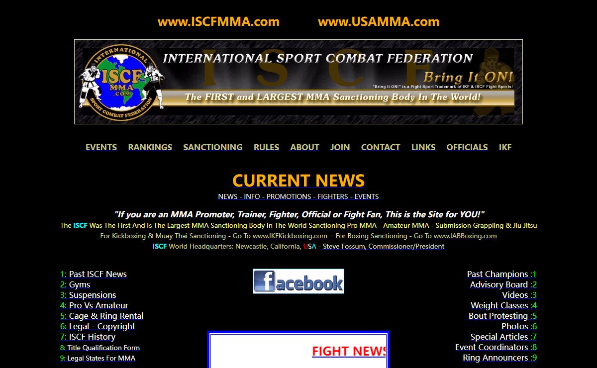 ISCF MMA