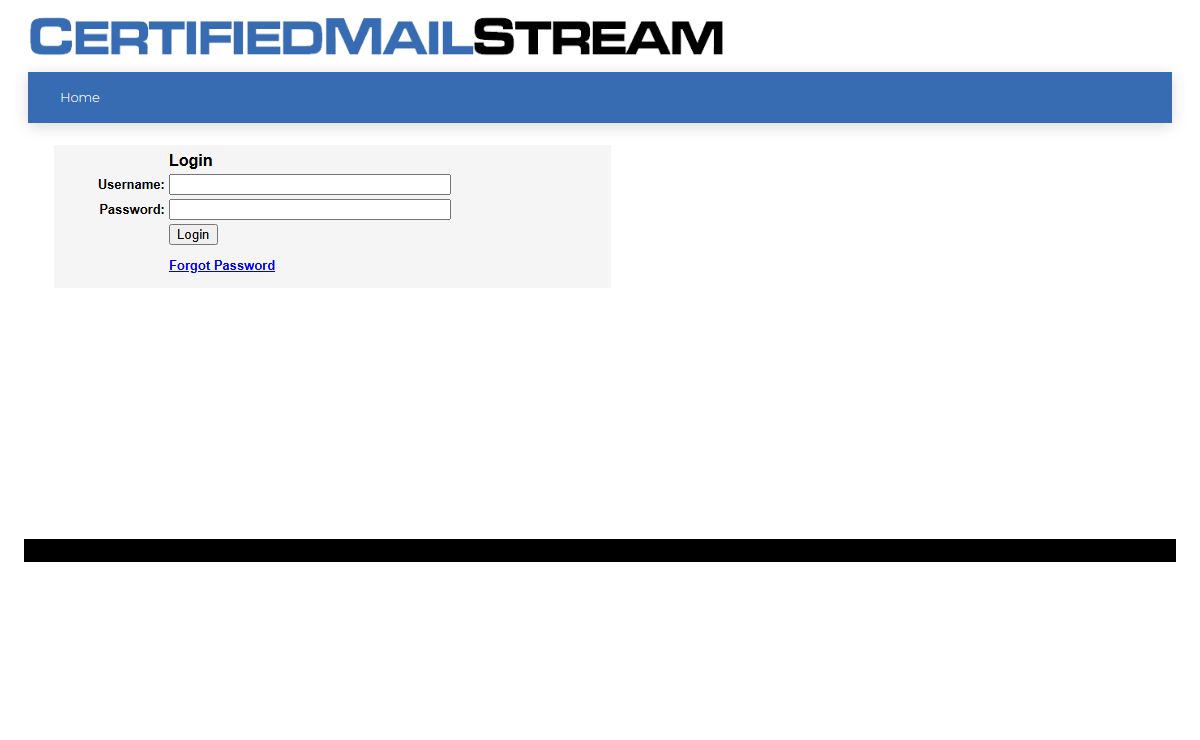 Certified Mail