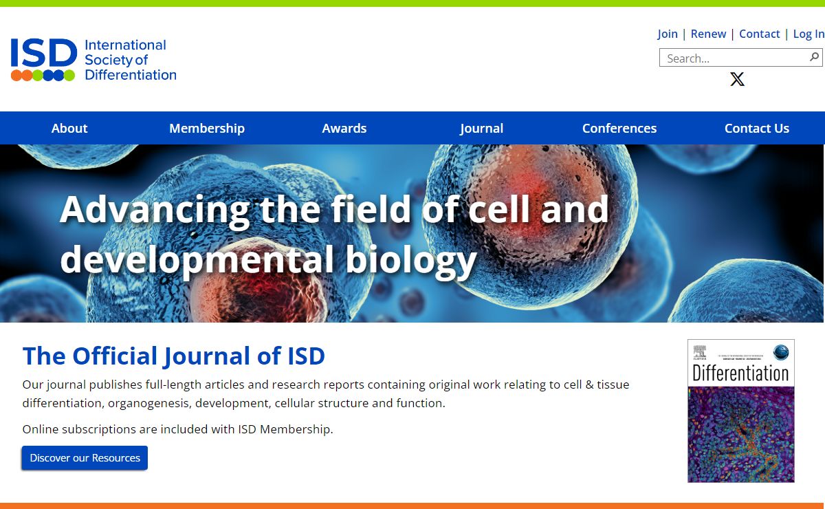 International Society of Differentiation