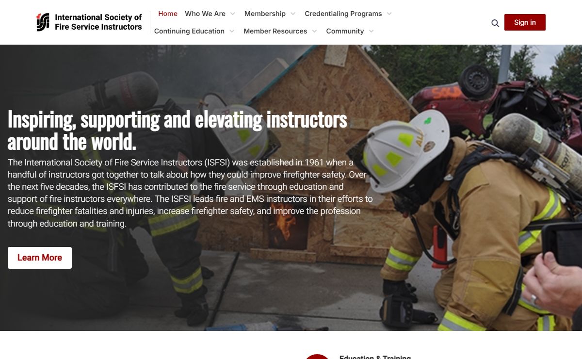 Home - International Society of Fire Service Instructors