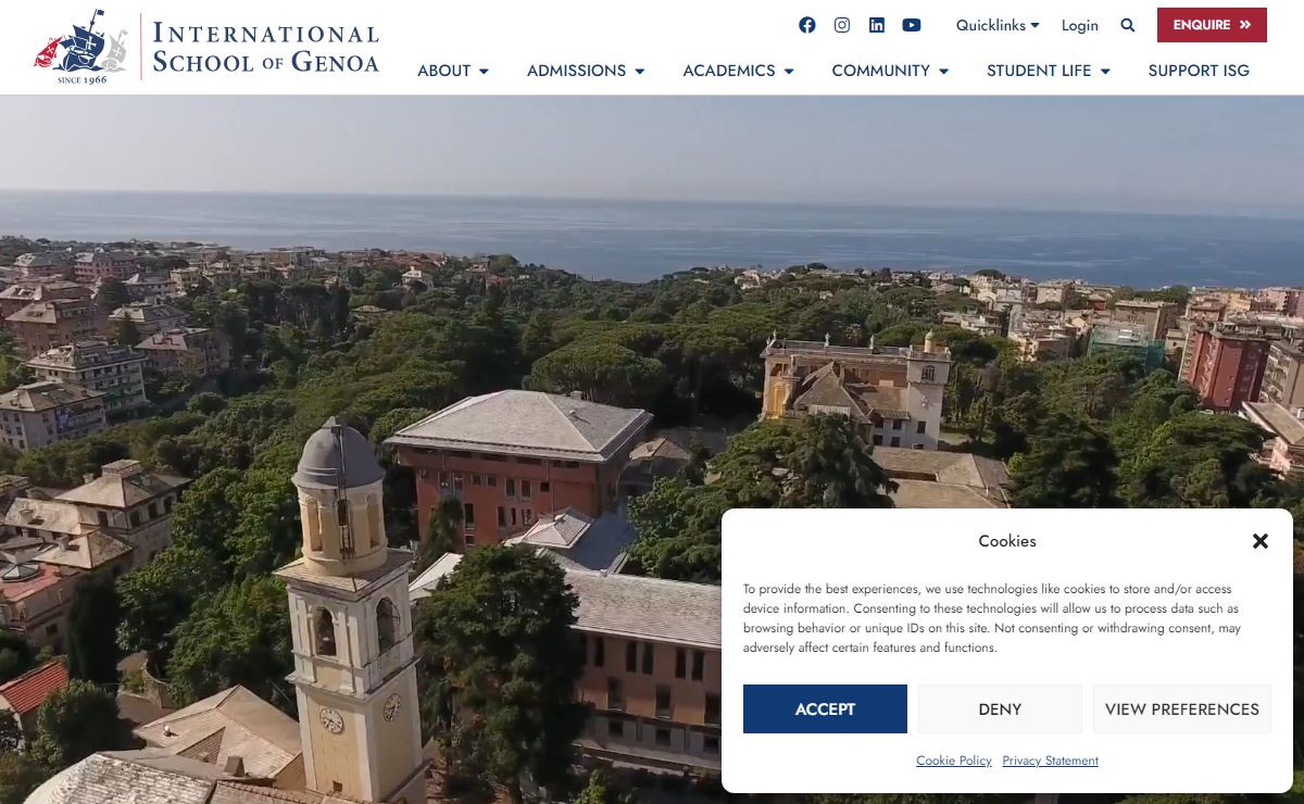 Home - International School of Genoa