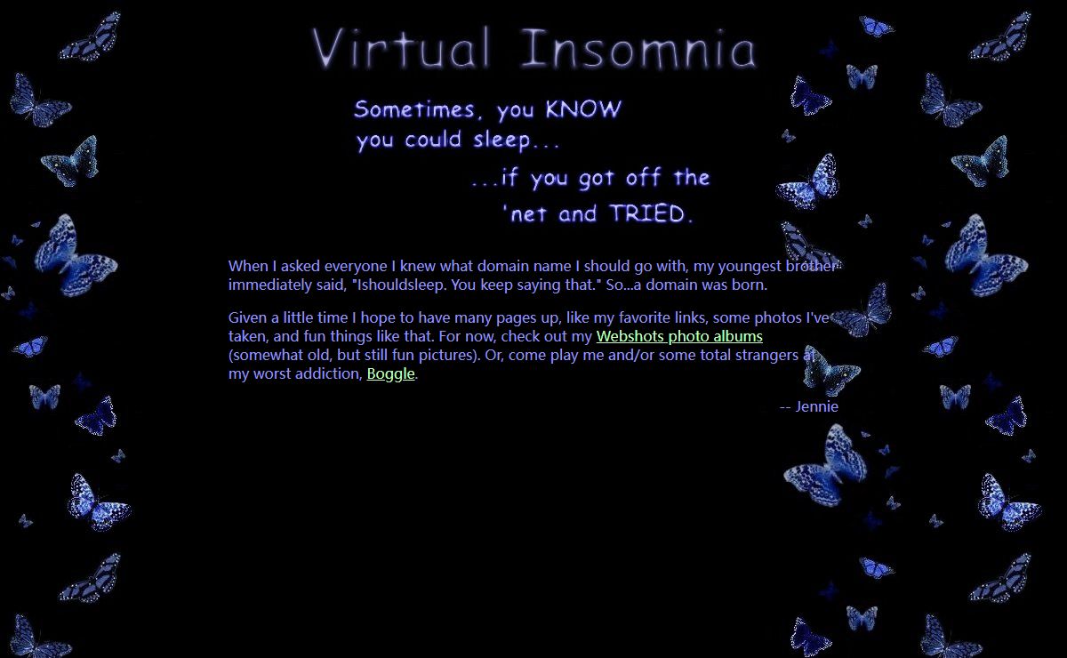 Virtual Insomnia