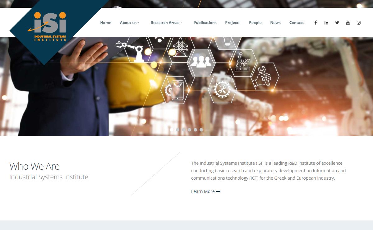 The Industrial Systems Institute | isi.gr
