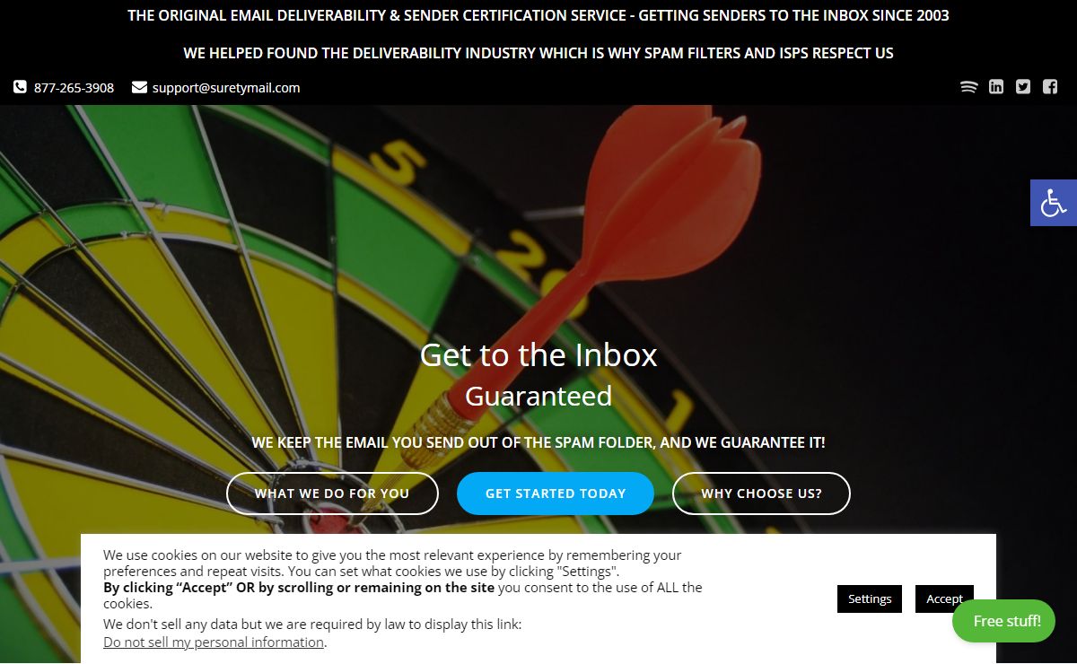 Get to the Inbox by SuretyMail