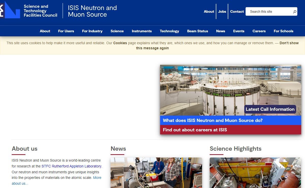ISIS Neutron and Muon Source