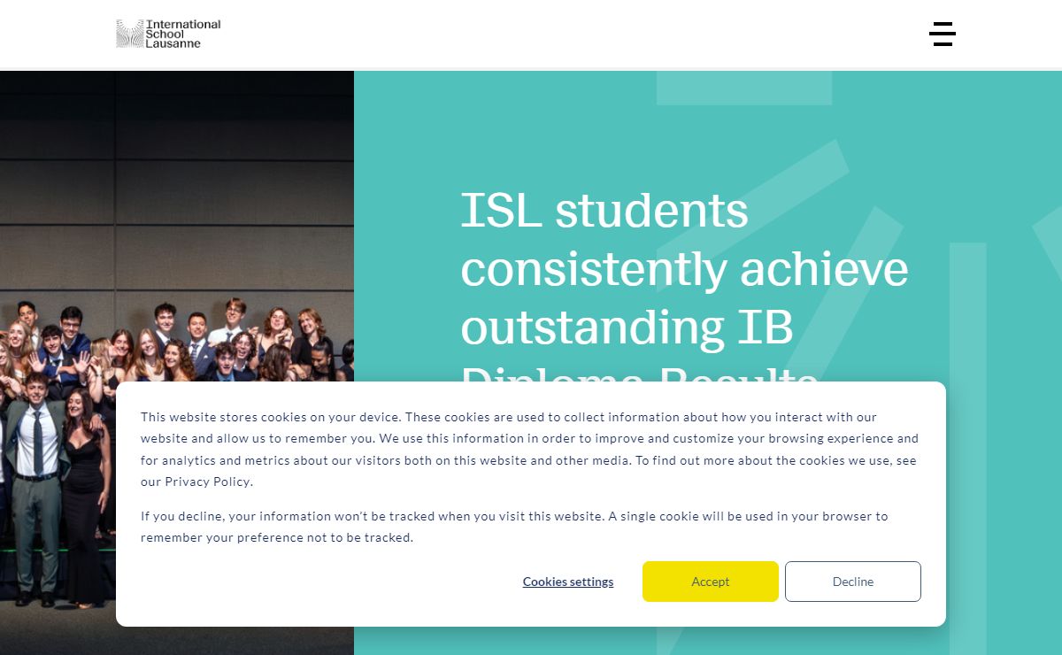 Discover ISL | International School of Lausanne