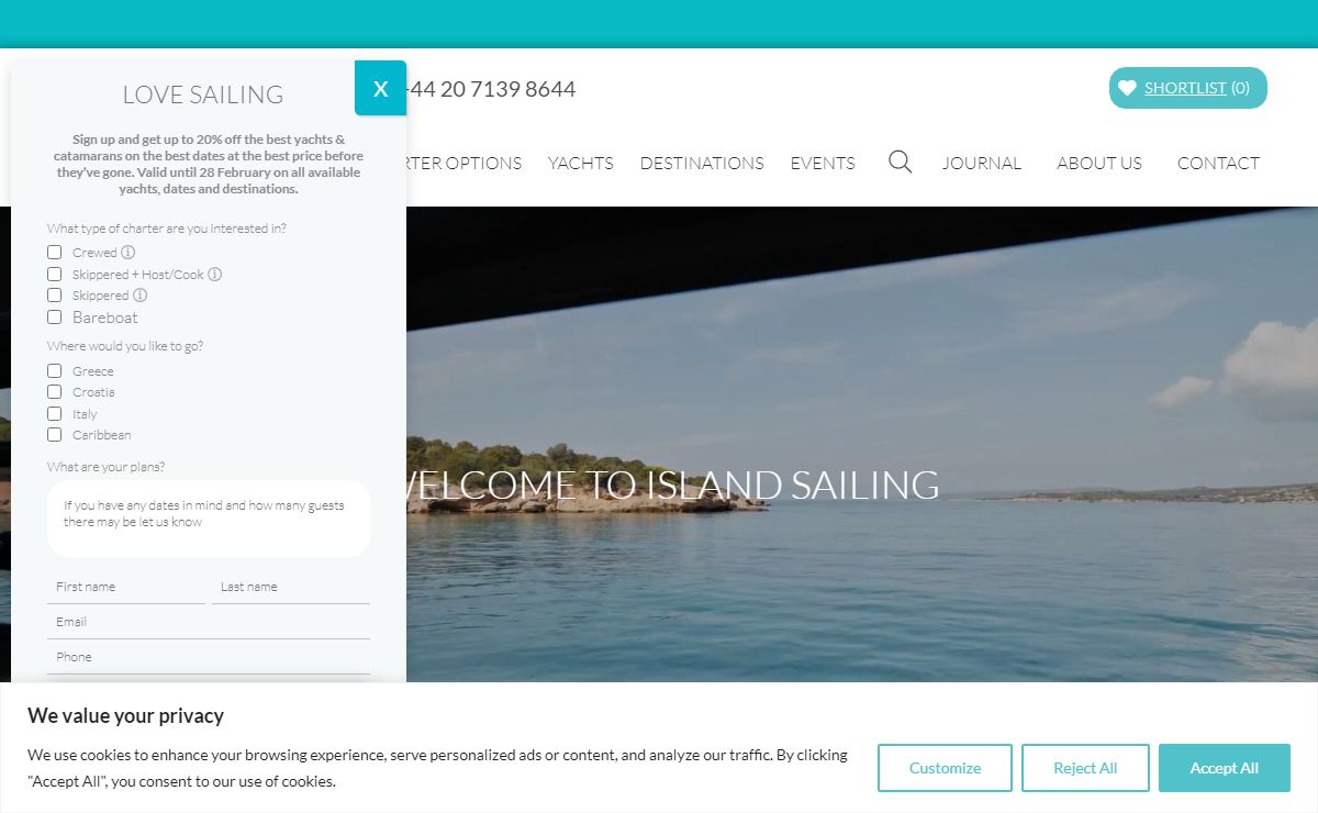Yacht Charter in Greece, Croatia, Italy & BVI | Island Sailing