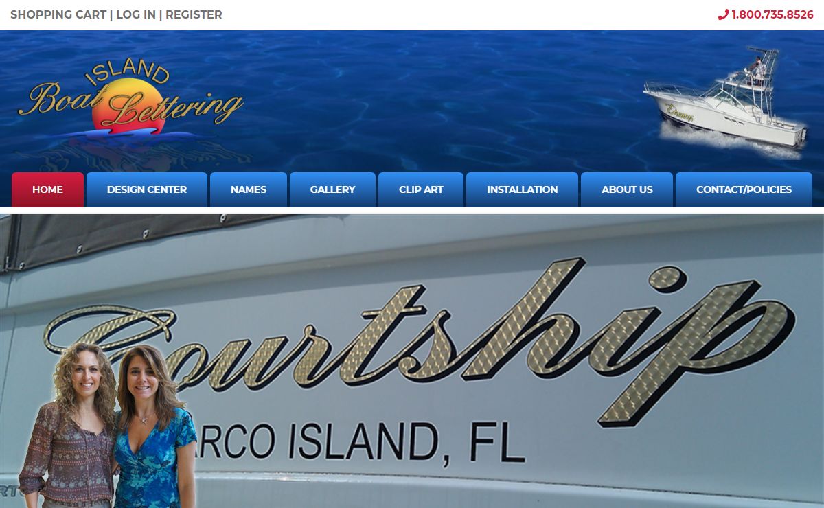 Vinyl Boat Lettering & Graphics | Custom Boat Decal Names | Long Island