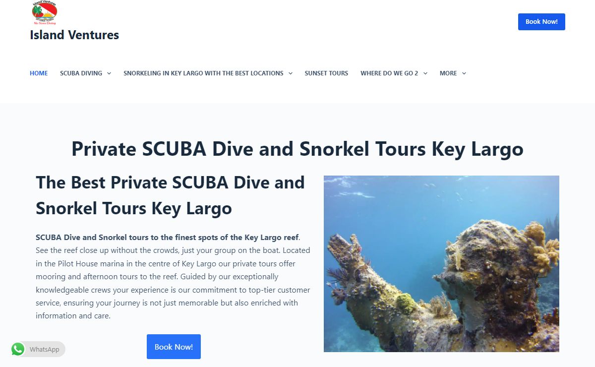 Amazing SCUBA Dive and Snorkel Tours Key Largo