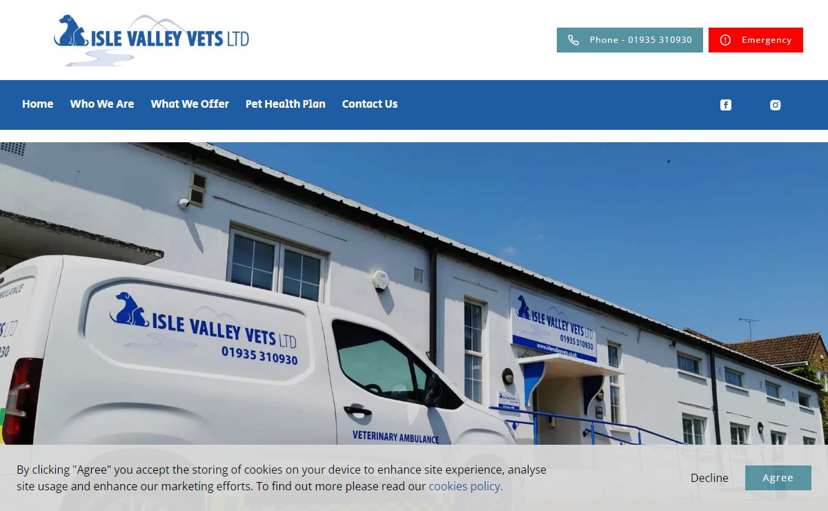 Isle Valley Vets | Experienced Vets in Chard & Yeovil