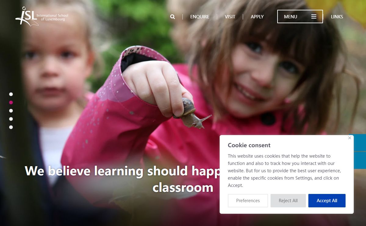 ISL | International School of Luxembourg: Homepage