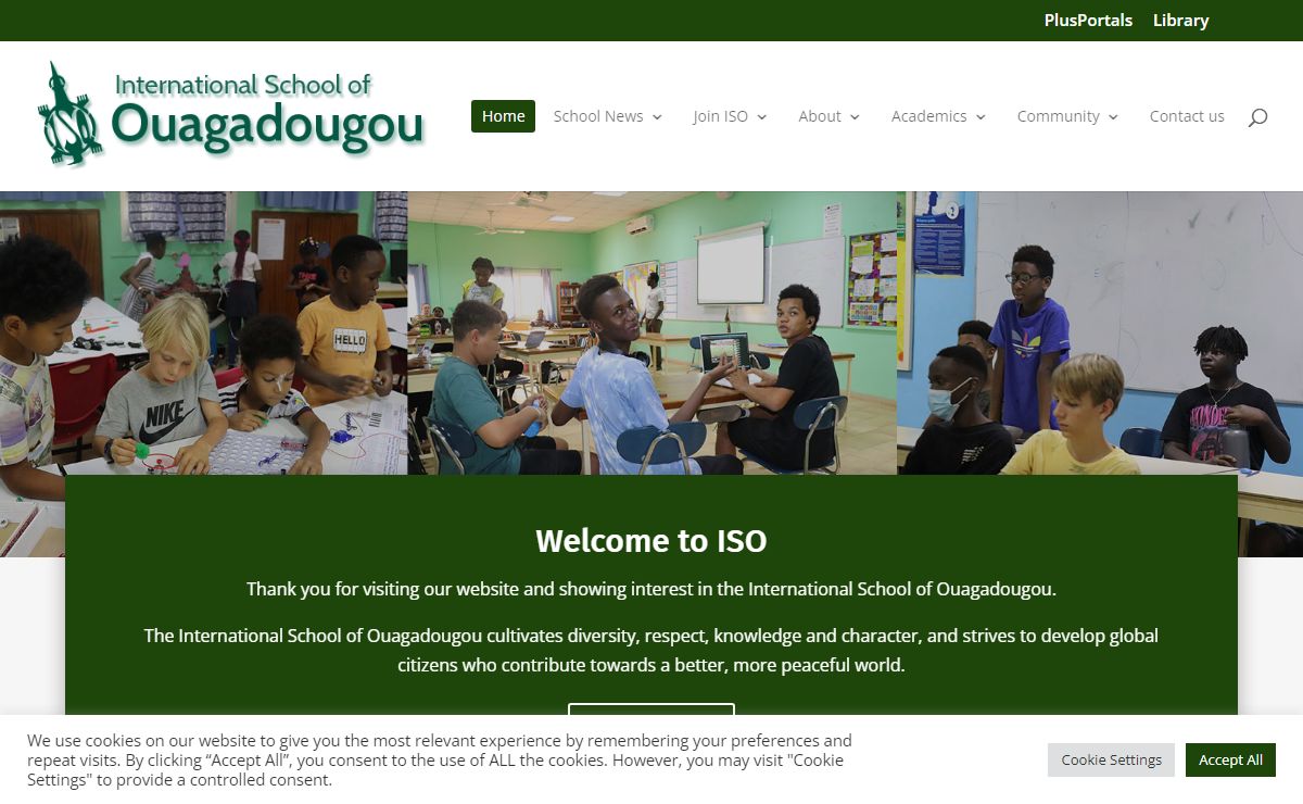 International School of Ouagadougou | Diversity, respect, knowledge and character