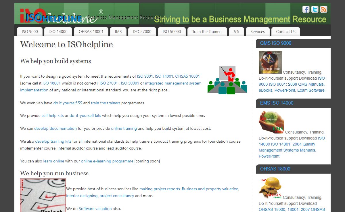 ISOhelpline – Business Management Resource