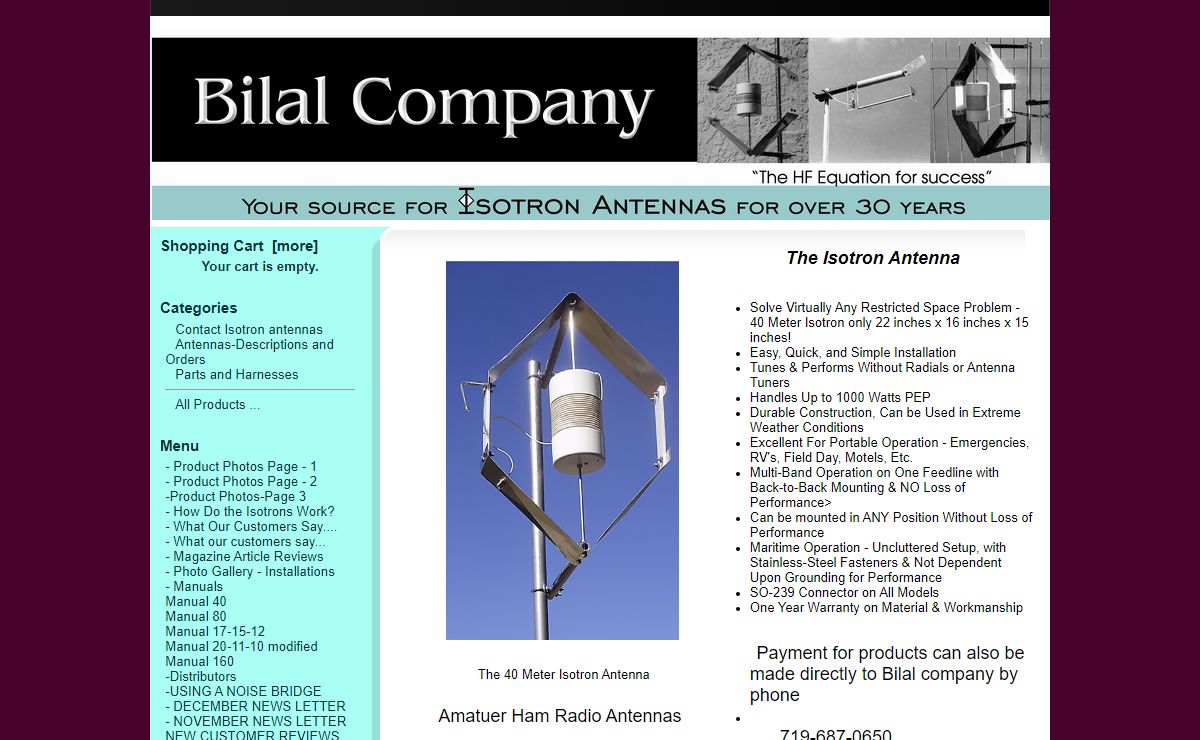 Isotron Antennas, The HF Equation for Success