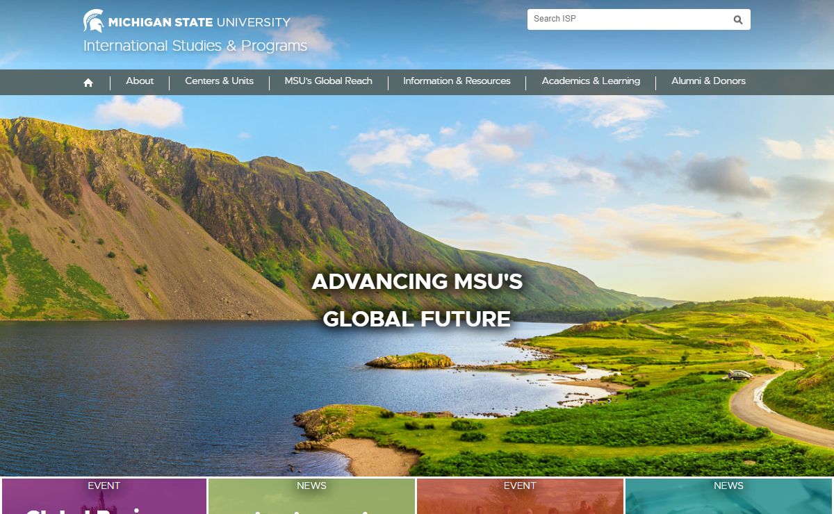 International Studies & Programs at Michigan State University :: Home