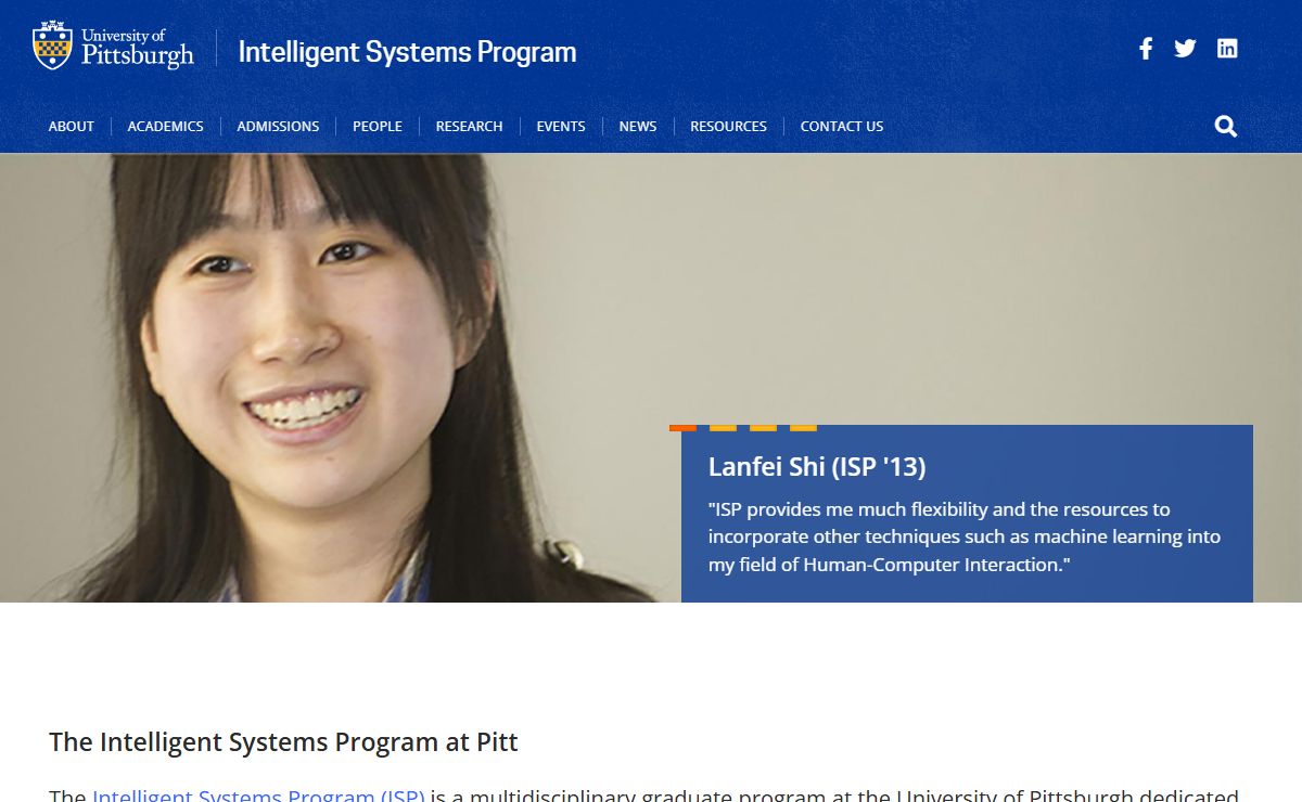 Home | Intelligent Systems Program