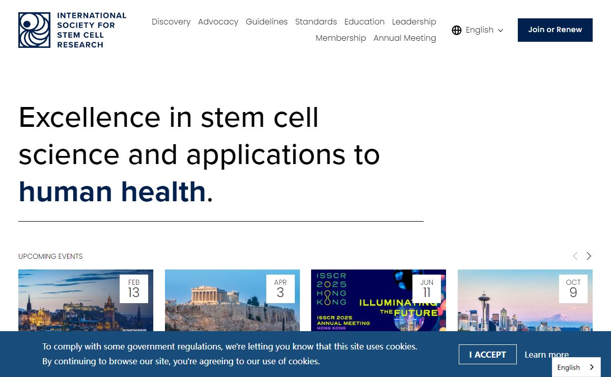 International Society for Stem Cell Research
