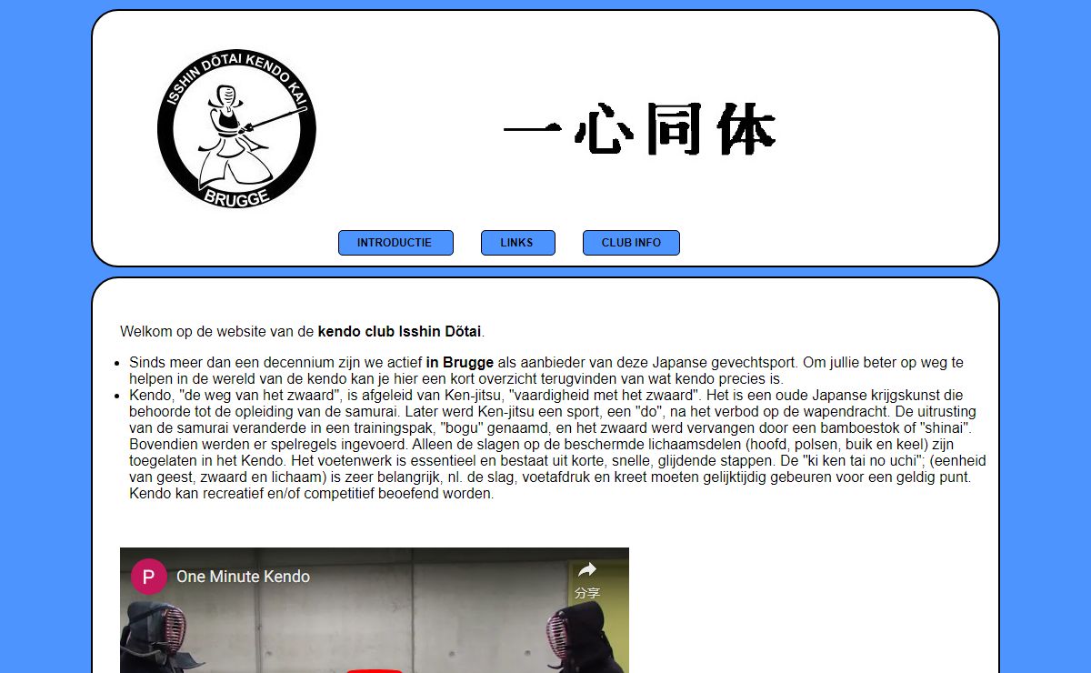 Isshin Dotai Kendo Kai