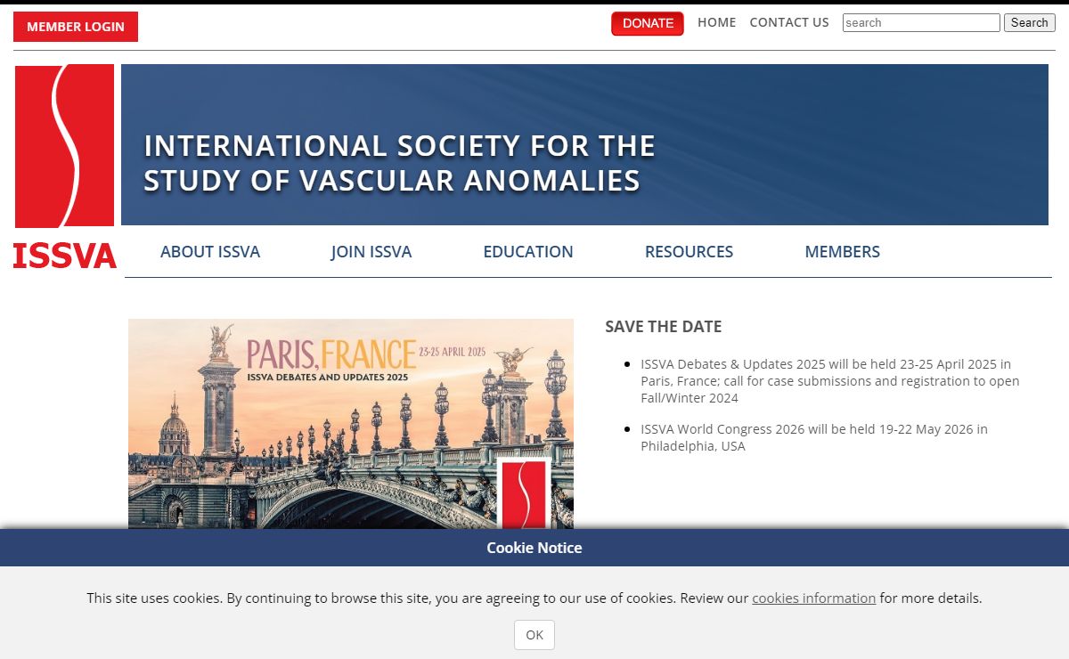 International Society for the Study of Vascular Anomalies