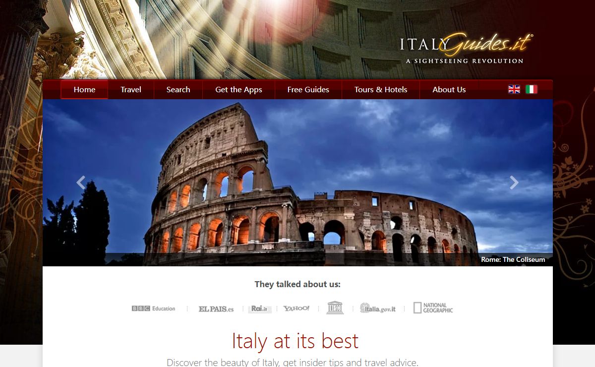 ItalyGuides.it: A Sightseeing Revolution - A virtual travel of Italy - ItalyGuides.it