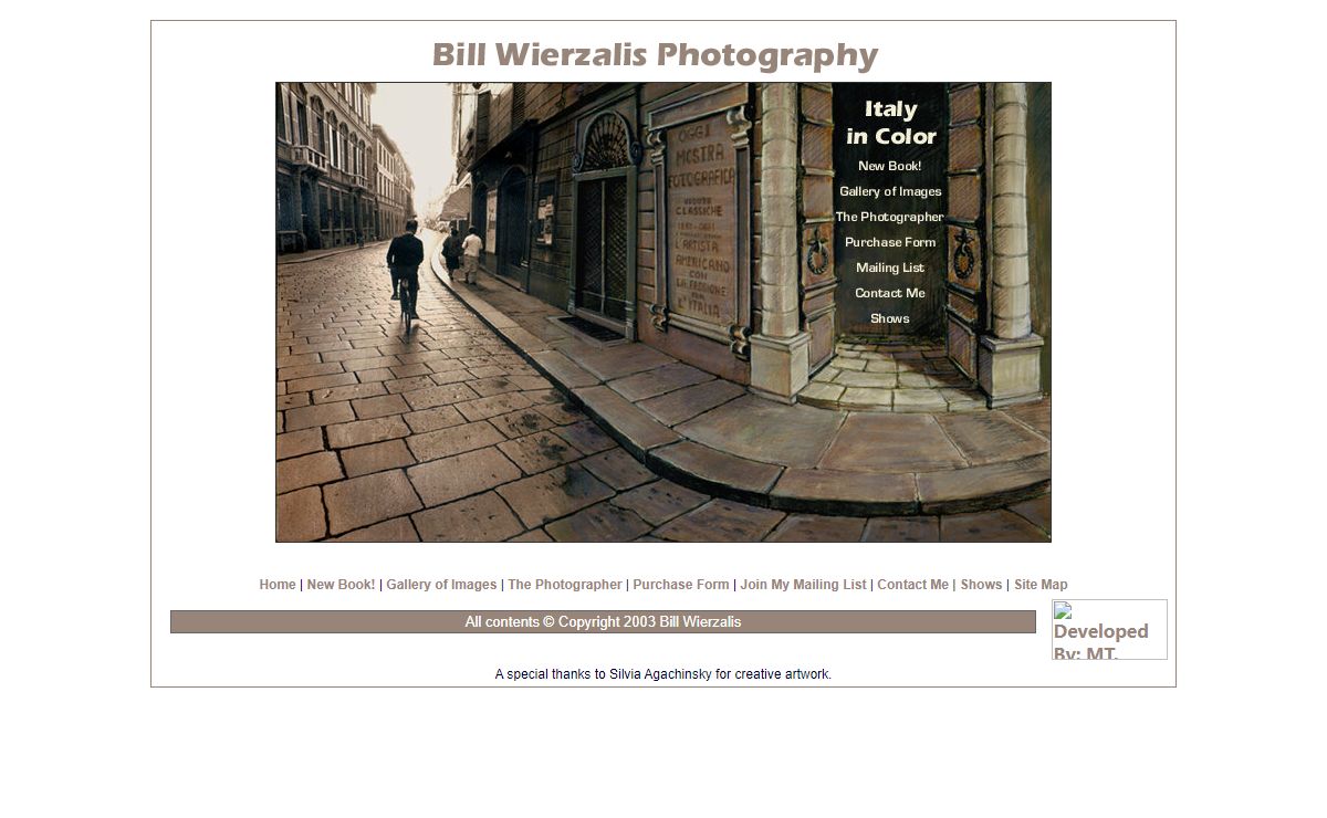 Italy in Color: Photographs of Italy by Bill Wierzalis