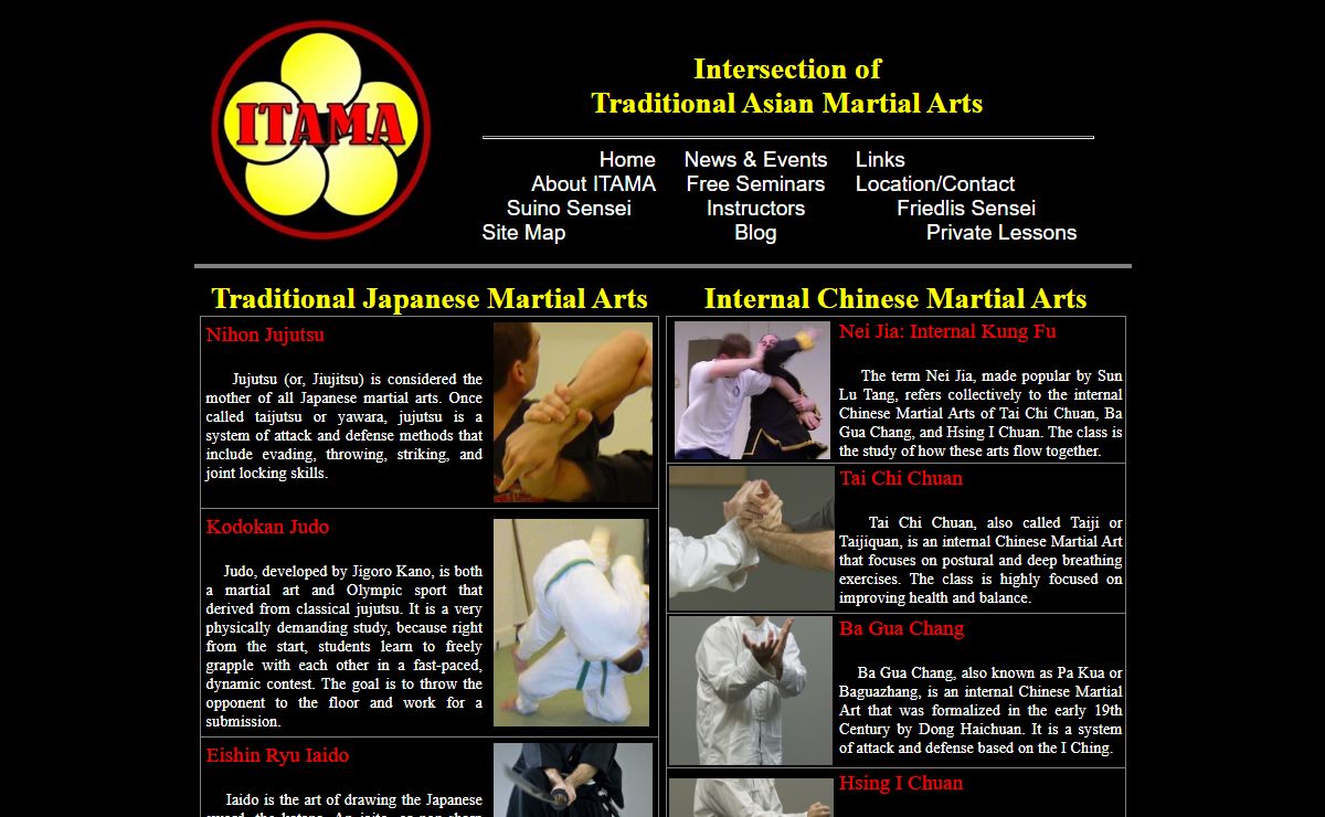 Intersection of Traditional Asian Martial Arts