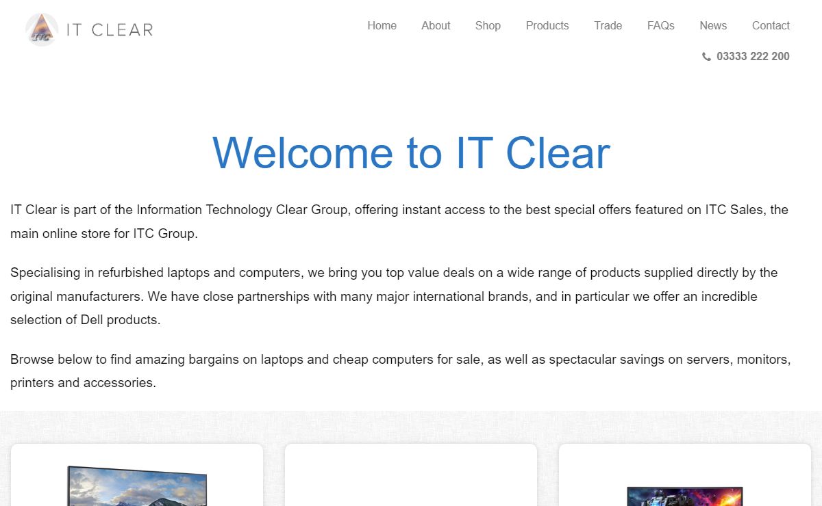 Laptop Deals & Offers | Cheap Computers for Sale | Budget Laptops & PCs - IT Clear UK