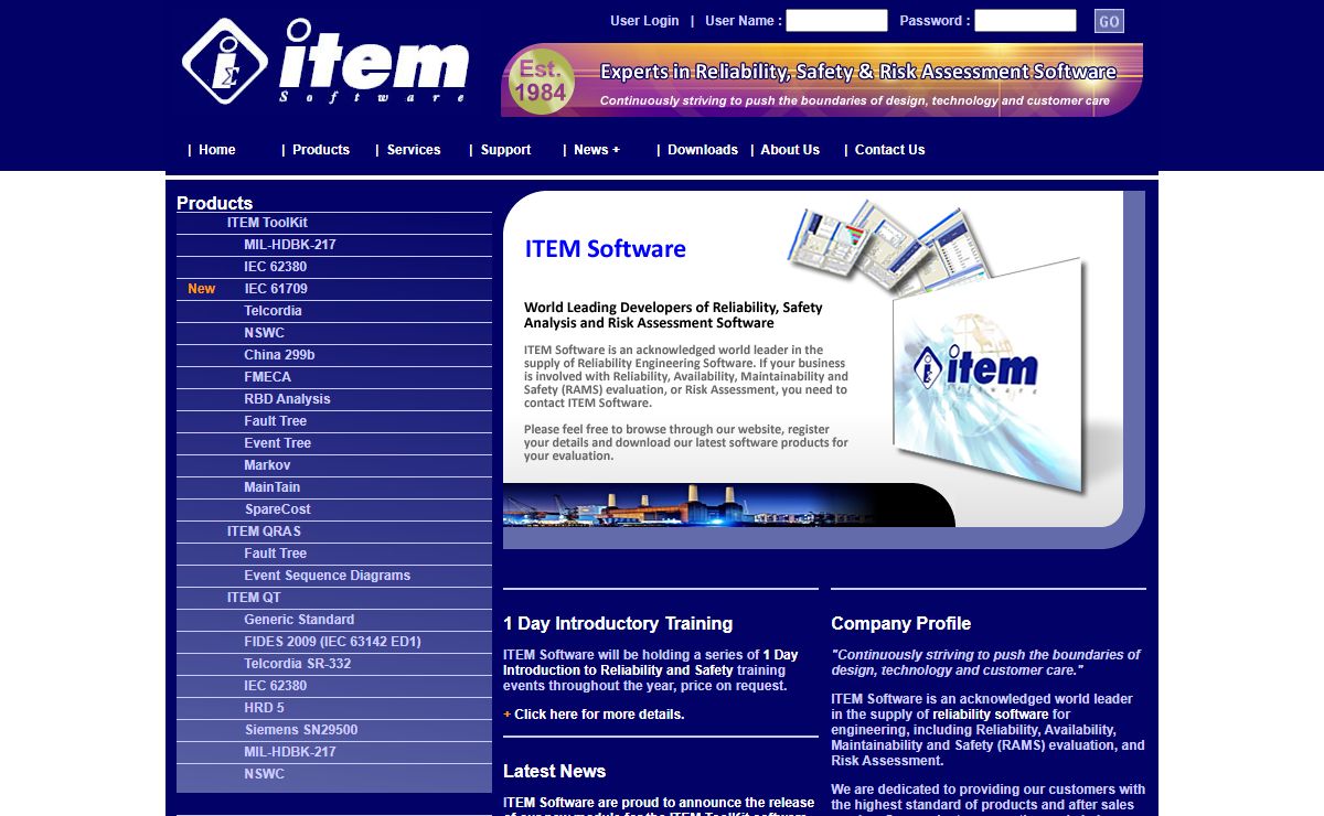 Reliability Prediction & Risk Assessment Software - from Item Software