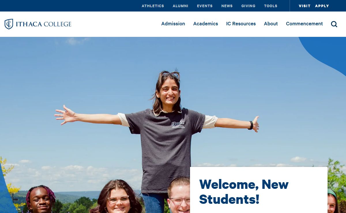 Ithaca College | Tops in Undergraduate Teaching