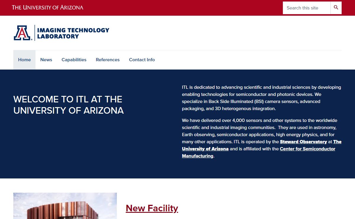 Home | Imaging Technology Laboratory