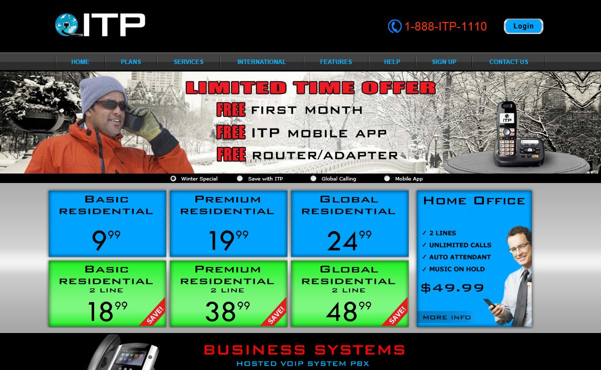ITP - Special | Home Phone Service