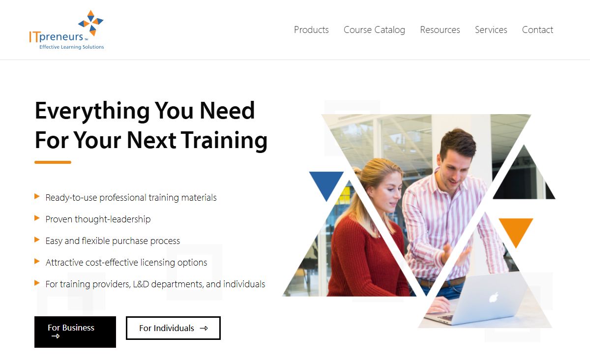 ITpreneurs | Training Materials for Training Professionals