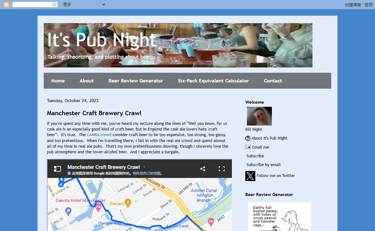 It's Pub Night