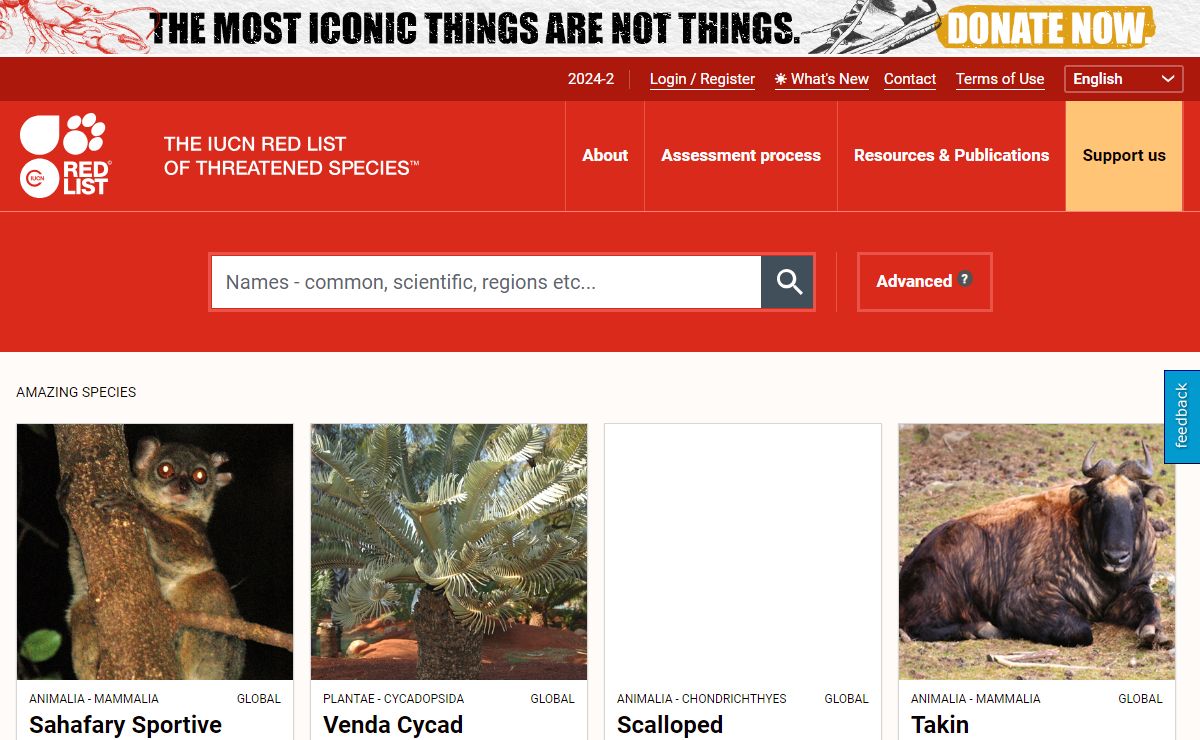 IUCN Red List of Threatened Species