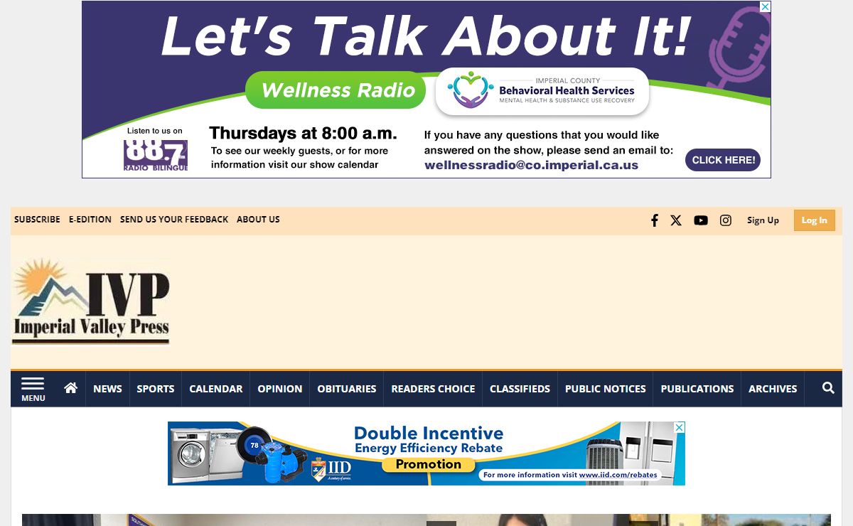 ivpressonline.com | Your news, our passion. | Imperial Valley Press Online