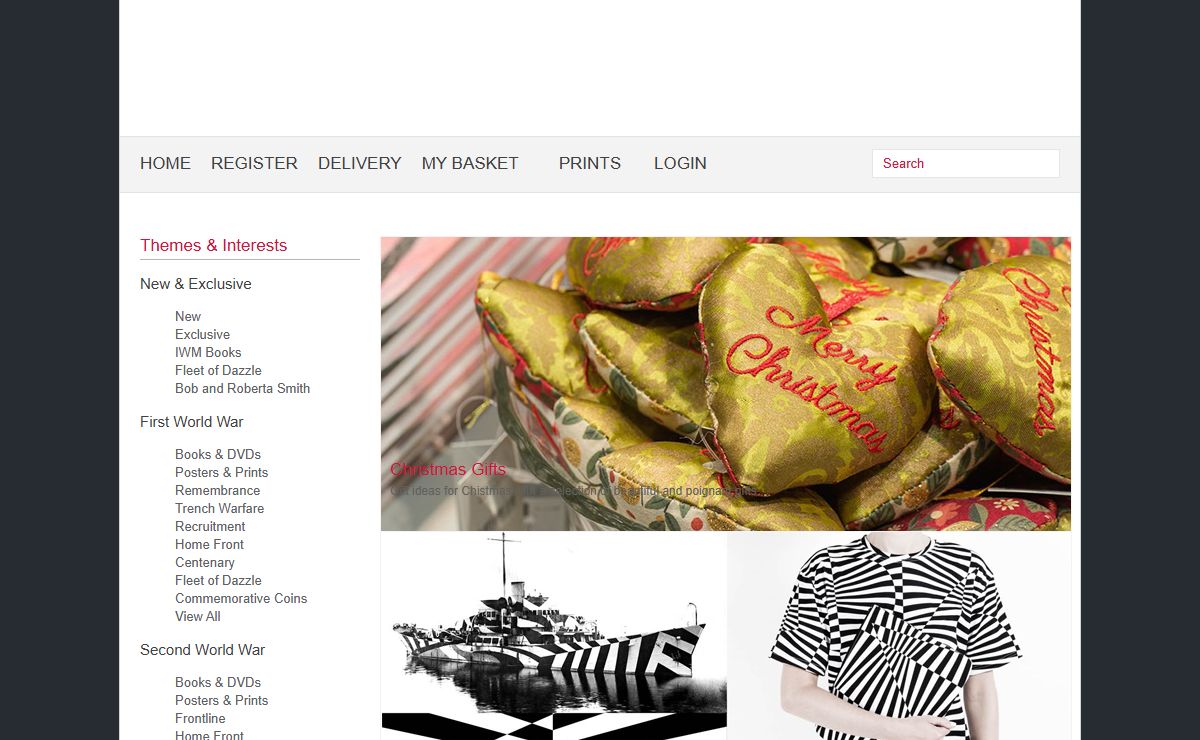 Welcome to the Imperial War Museum Online Shop